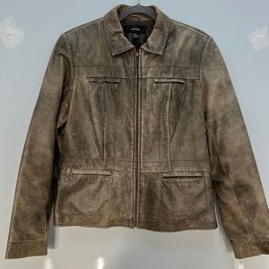ALFANI Leather Jacket